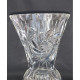 Verres à vase en cristal tchèques antiques eau pour fleurs