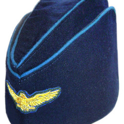 Chapeau de pilotka d'officier de l'armée de l'air soviétique Chapeau d'été original