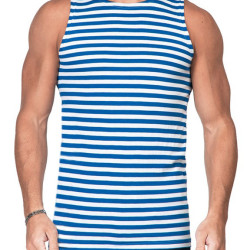 Soviet Airborne troopers blue striped t-shirt