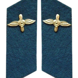 Pestañas de cuello de la Fuerza Aérea del Ejército Soviético