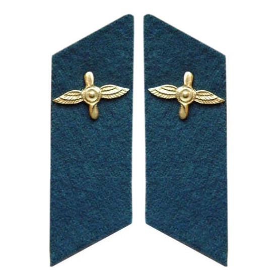 Linguette del collare dell'aeronautica militare sovietica