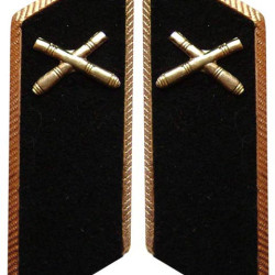 Soviet Army Artillery Troops USSR parade Collar tabs 