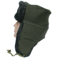 Cappello Ushanka in pelliccia di pecora delle guardie di frontiera dell'esercito sovietico