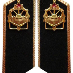 ソビエト陸軍工兵部隊ソ連パレードの襟のタブ