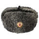 Sowjetarmee Generäle Astrachan Pelz Ushanka Lederhut Sowjetarmee Generäle Astrachan Pelz Ushanka Lederhut