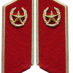 Soviet Army Infantry troops parade Collar tabs