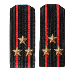Soviet Army Marines USSR shoulder straps for senior ranks