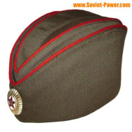 ソビエト陸軍将校の軍事帽子ソ連赤軍パイロットカ帽子