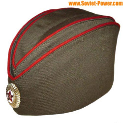 Chapeau militaire des officiers de l'armée soviétique Chapeau pilotka de l'armée rouge de l'URSS