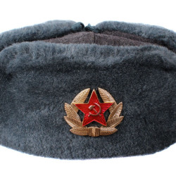 Soviet Army Sergeants USHANKA winter hat