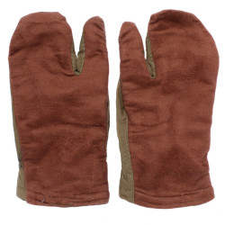 Soviet Army soldiers winter Gloves