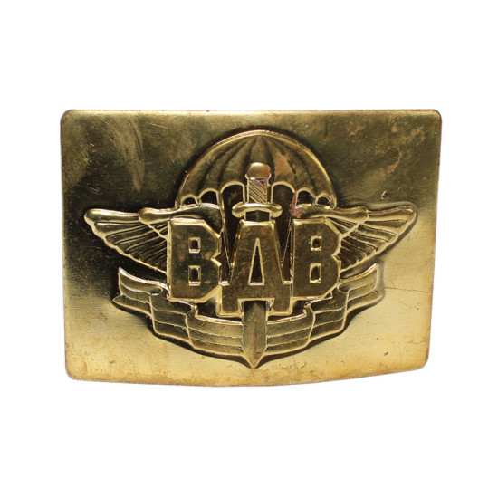 Fibbia per cintura VDV dell'esercito sovietico per truppe aviotrasportate Fibbia per cintura VDV dell'esercito sovietico per truppe aviotrasportate