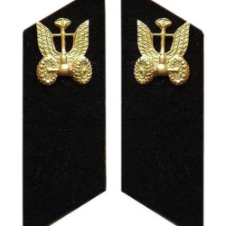 Linguette del collare militare delle truppe automobilistiche sovietiche