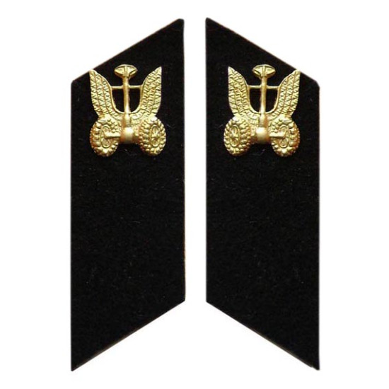 Linguette del collare militare delle truppe automobilistiche sovietiche