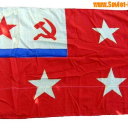 Soviet FLEET COMMANDER Navy FLAG 3 stars