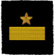 FLOTTE SOVIETIQUE MARINE 2 OFFICIERS PATCHS D'EPAULE