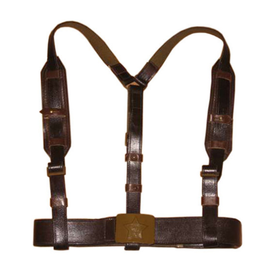 Soviet military belt + body belts system