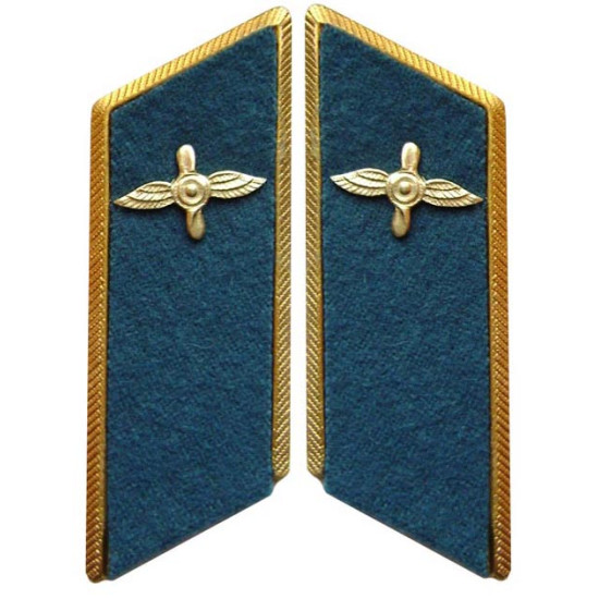 Soviet Military / Russian Army Air Force Parade Collar tabs Soviet Military / Russian Army Air Force Parade Collar tabs