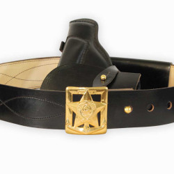 Soviet navy black belt with holster fleet