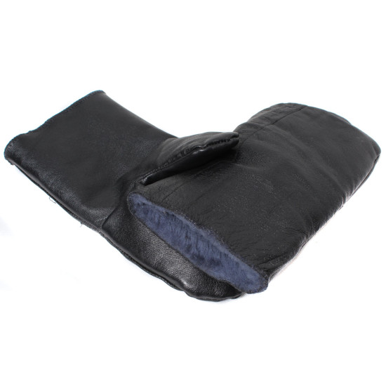 Fäustlinge der sowjetischen Marineflotte schwarze Winterhandschuhe Fäustlinge der sowjetischen Marineflotte schwarze Winterhandschuhe