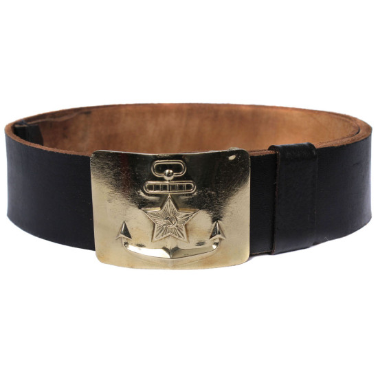 Soviet Navy MARINES special leather belt Soviet Navy MARINES special leather belt