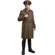 Soviet Officers coat Army green overcoat