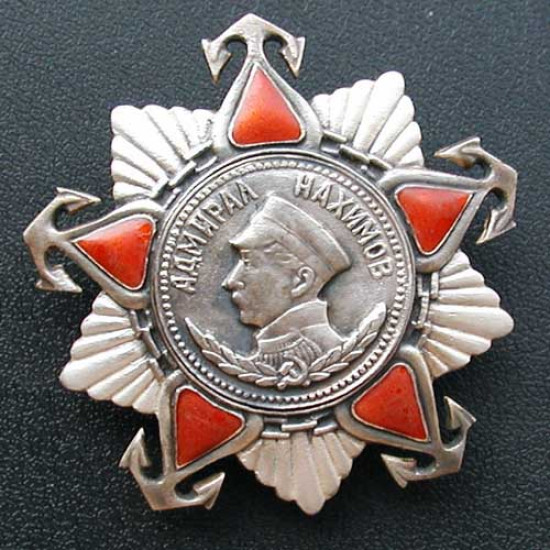 Soviet Order of Admiral Nakhimov ll degree USSR