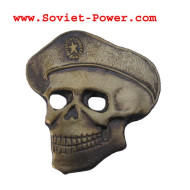 Soviet Special Forces VDV Badge Skull in Beret gift badge