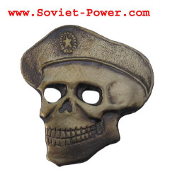 Insignia VDV de las fuerzas especiales soviéticas Insignia de regalo Skull in Beret