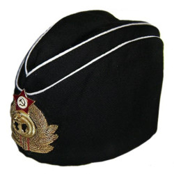 Cappello dell'ammiraglio navale dell'Unione Sovietica Cappello militare dell'URSS pilotka