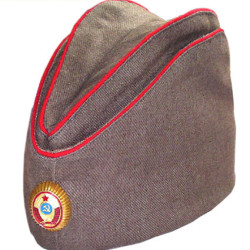 Cappello pilotka dell'ufficiale di polizia dell'Unione Sovietica Cappello estivo dell'URSS