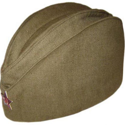 Cappello verde militare dei soldati dell'Unione Sovietica Copricapo dell'Armata Rossa Cappello Pilotka dell'URSS