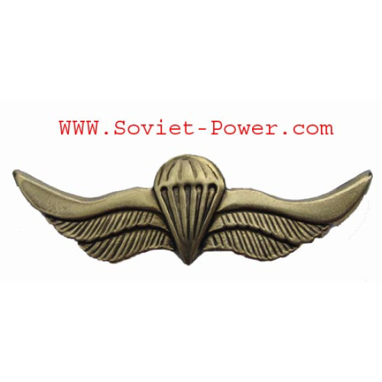 Insigne de parachutiste en métal VDV soviétique Insigne d'ailes de l'Armée rouge