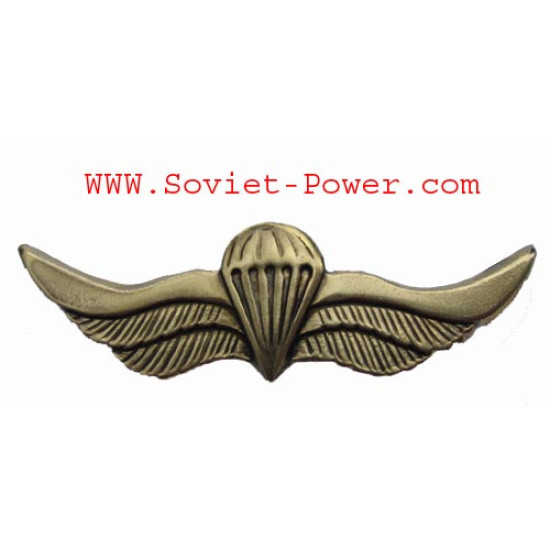 Soviet VDV Metal Paratrooper badge Red Army wings badge