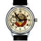 Sowjetische Armbanduhr Molnija USSR ARMS Mechanische Uhr der russischen Roten Armee