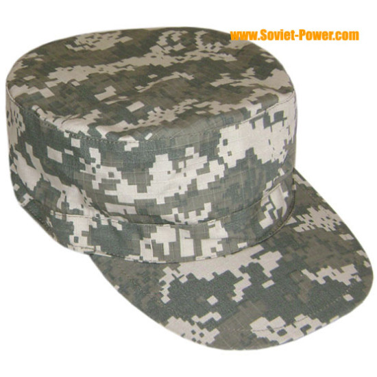 Casquette de camouflage de chapeau numérique tactique 3 couleurs Rip-Stop