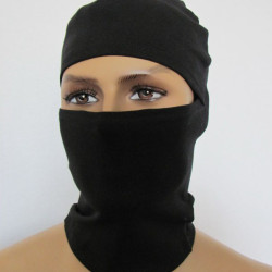 Taktische SCHWARZE BALACLAVA / klassische Airsoft-Gesichtsmaske