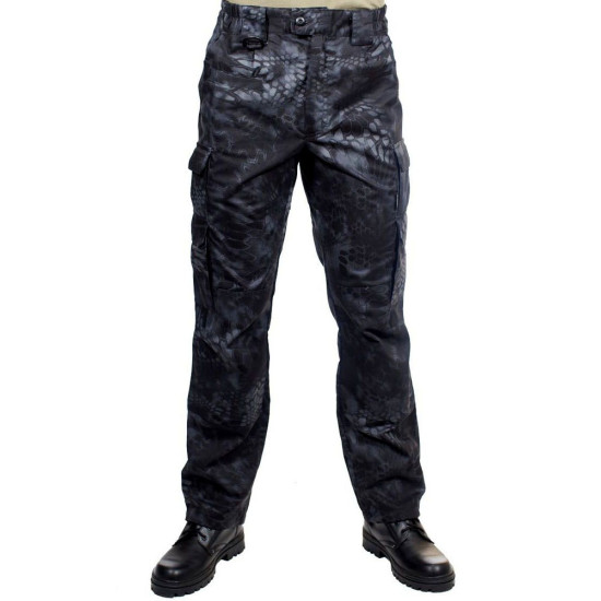 Taktische Tarnhose PYTHON schwarze Trainingshose Taktische Tarnhose PYTHON schwarze Trainingshose