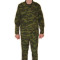 Costume de camouflage tactique Flora Airsoft et uniforme de camouflage de pêche Costume de chasse et chapeau