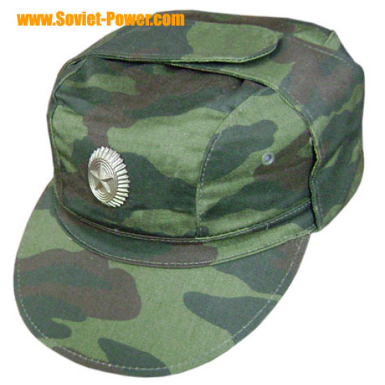 Tactical FLORA hat 3-color earflaps camo airsoft cap