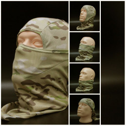 Snipers tattici Balaclava Storm Hood Multicam Modern Face Mask