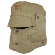 Taktische / sowjetische militärische AFGHANISTAN-Kriegsmütze mit Maske