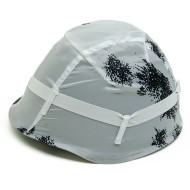 Couvre casque tactique hiver "neige sale" pour laska blot