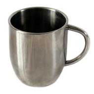 Taza térmica de metal moderno del ejército ucraniano