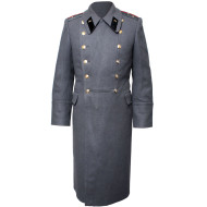 Pardessus d'officiers gris de défilé d'ARTILLERIE soviétique militaire de l'URSS