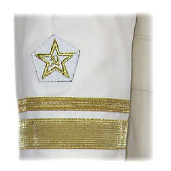 Desfile de la Armada Soviética vicealmirante UNIFORME con sombrero