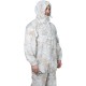 Warm winter suit Masking "Sniper" type suit Snow white camo Airsoft uniform Hunting wear