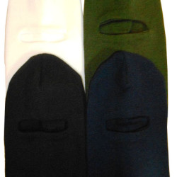 Masque facial à cagoule Winter Balaclava Noir / Blanc / Bleu / Olive